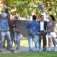 Salman Khan and Katrina Kaif in Ek Tha Tiger being shot on location at Trinity College Pictures | Picture 75354